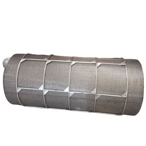 Custom 310s 316I Stainless Steel Wire Mesh Filter Basket Cartridge New Perforated Pump-Compatible Screen for Water Treatment