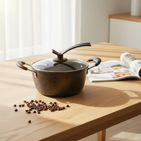 Meilleure Vente : Batterie de Cuisine en Fonte pour la Maison et la Cuisine – Ensemble Complet avec Casseroles, Poêles et Wok en Fer
