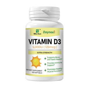 Capsule <span class=keywords><strong>di</strong></span> Vitamina D3 Naturale - <span class=keywords><strong>Colecalciferolo</strong></span> in Olio d'Oliva Biologico per Supporto Calcico e Resilienza Sistemica - Product Image 1