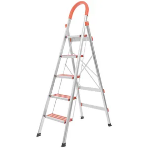3/4/5/6 Step Thickened ALUMINIUM STEP LADDER Aluminium Ladders For Sale
