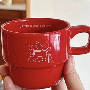 Vendita diretta della fabbrica personalizzato simpatico cartone animato personalizzato <span class=keywords><strong>cane</strong></span> caffè in ceramica <span class=keywords><strong>tazza</strong></span> <span class=keywords><strong>tazza</strong></span> di tè per il regalo di caffè - Product Image 4