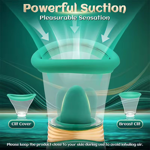 Wearable Vibrator Sucking Tongue Shaking Massager Female <b>Masturbation</b> External Genitalia Chest Stimulation Waterproof USB - Product Image 4