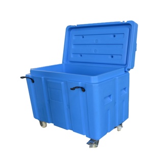 320L dry ice cooling container cooler box with wheels Vaccine Carrier Cold Chain