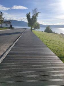 Eco-friendly bamboo pavimento di piastrelle con la portata di lunga vita al di fuori - Product Image 5