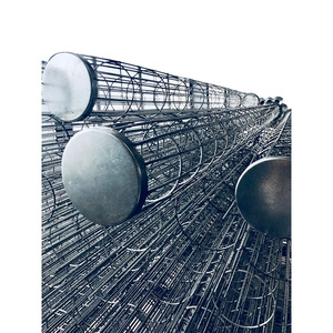 Lồng Lọc Chất Lượng Cao 150*2000Mm Thép Carbon Mạ Kẽm Cho Nhà Máy Xi Măng Thu Gom Bụi Phù Hợp Với Nhà Túi Lọc Bụi Không Khí - Product Image 3