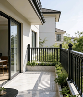 Panneaux de clôture en aluminium robuste à lattes, résistants à la rouille, pour jardin extérieur, découpés au laser, décoratifs, haute qualité