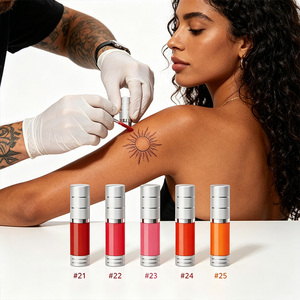 Natural nude semi-permanent pigment for all brows lips eyes delicate cream <b>light</b> fit no floating pure stable color multi - Product Image 2