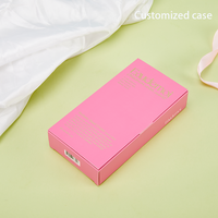 Caja de papel para embalaje de regalo de cosméticos y cuidado de la piel con diseño de logotipo impreso personalizado de alta calidad para lápiz labial y base de maquillaje
