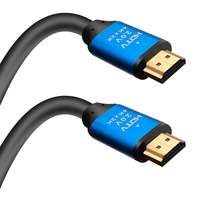 Qiulinnk Factory Ultra HD HDMI 4K 60Hz Câble Haute Vitesse HDMI2.0 Câble Vidéo pour Haut-Parleur Domestique 1.5M 20M Boîte Emballage Résolution 8K
