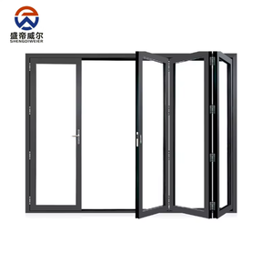 <span class=keywords><strong>Porte</strong></span> <span class=keywords><strong>accordéon</strong></span> en aluminium robuste avec rails à haute capacité de charge pour ouvertures de <span class=keywords><strong>porte</strong></span> surdimensionnées - Product Image 3