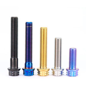 TC4 <span class=keywords><strong>Titanium</strong></span> Aloi CNC M6 M8 M10 PVD Hex Torx Flange kepala sekrup/baut polos untuk reparasi sepeda sepeda motor modifikasi mobil - Product Image 4