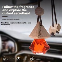 Pengharum Mobil Liontin Aromaterapi Four Seasons Zen Tea, Pewangi Mobil Minyak Esensial, Dekorasi Pengharum Mobil