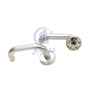 Tay nắm cửa khóa chốt kiểu cong bằng thép không gỉ, chịu lửa, hiện đại, dành cho cửa chính, thương hiệu KESAF Home Hardware - Product Image 4