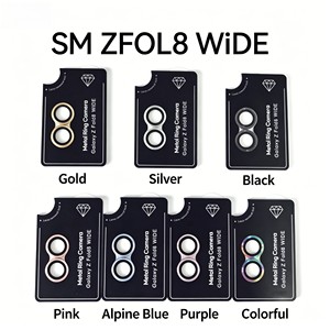 Protection d'objectif de caméra HD transparente anti-rayures <span class=keywords><strong>incassable</strong></span> facile à installer pour Samsung Galaxy Z Fold 8 Wide/FLIP 8 7 - Product Image 3