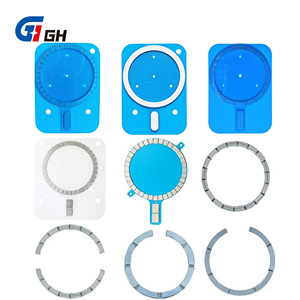 Aimant N52 Ring MagSafe NdFeB personnalisé, industriel, permanent, résistant à la chaleur 80-220°C, pour chargeur sans fil, batterie externe, soudage et découpe - Product Image 3