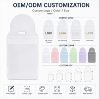 Sacs refermables en PVC transparent avec fermeture à rabat pour le rangement et l'organisation de bijoux, fournitures d'emballage pour petites entreprises, vente en gros