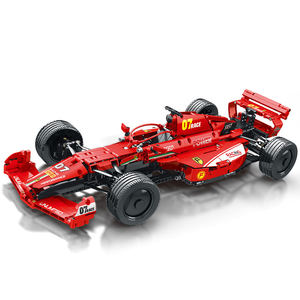 Reobrix 11006 11007 Gt500 Série 1:8 Voiture de course F1 RC, modèle de blocs de construction 928 pièces, jouet éducatif technique, cadeau de festival - Product Image 1