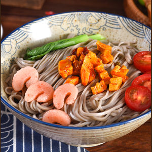 Nouilles Soba <span class=keywords><strong>Udon</strong></span> chinoises de style chinois, à faible teneur en matières grasses, de haute qualité, prix bas, en vrac, 1 kg, nouilles instantanées, sachet emballé - Product Image 4