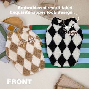 थोक कस्टम पॉलिएस्टर प्यारा पालतू टी-शर्ट और फोल्डेबल डिजाइन के साथ कोट, वसंत/गर्मियों के लिए छोटे और xl कुत्तों के लिए आधुनिक प्रिंट - Product Image 3