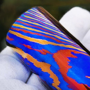 แท่งดามัสกัส ทิมาสกัส โมกุติ ไทเทเนียม บาร์ ไทเทเนียมอัลลอยด์ ไทเทเนียมบริสุทธิ์ ASTM <span class=keywords><strong>B</strong></span> 348 สำหรับงานอุตสาหกรรม ความยาวสูงสุด 6000 มม. น้ำหนักจริง - Product Image 3