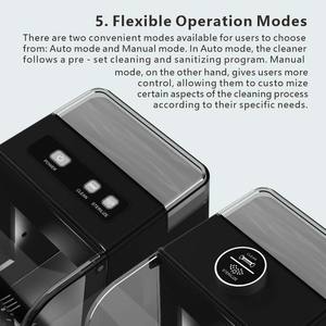 WMARK B16-HBC037 Cepillo Limpiador de Máquinas Cortapelos 2 en 1 con Cerdas Suaves/Duras para Peluquería - Product Image 3