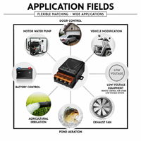 Interrupteur à distance sans fil RF 315/433 MHz AC220V pour pompe, moteur, éclairage, contrôleur de porte de garage