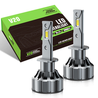 AKE V20 70W h1 phares led CSP 3570 6000K 7000LM bombillo led h3 h4 h7 h11 h13 9005 9006 9007 hir2 9012 ampoules led pour voitures
