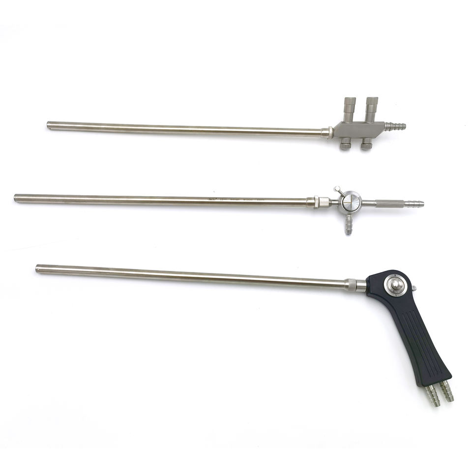 Spring Powered Instrument Manual Power Laparoscopic Instrument Set Gun Shaped Spring Irrigation ...