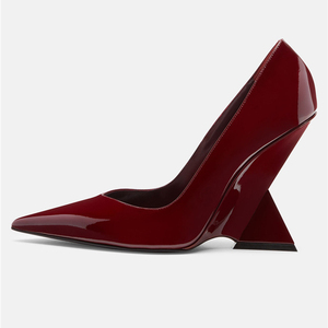 Nouveauté 2024 Sandales pour femmes, mules uniques, sandales tendance à talons hauts, chaussures à glissières pour femmes - Product Image 2