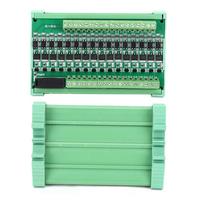 Module amplificateur PLC 16 canaux, carte de relais d'isolation, entrée NPN, sortie NPN, 12-36V CC, fils de test multimètre