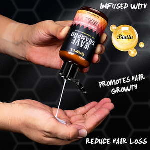 Shampooing OEM ODM Personnalisé Biotine <span class=keywords><strong>Hommes</strong></span> Cheveux Ondulés Réduit la Chute des Cheveux Favorise la Pousse des Cheveux <span class=keywords><strong>pour</strong></span> <span class=keywords><strong>Hommes</strong></span> Noirs - Product Image 4