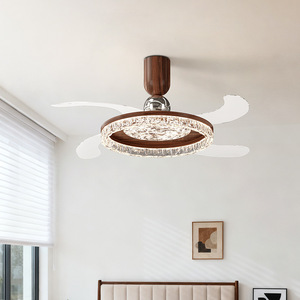 Lámpara de ventilador de techo antigua, lámpara de ventilador para sala de estar, comedor, dormitorio, nueva lámpara de ventilador para el hogar - Product Image 2