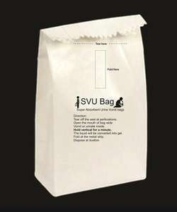 Sacs à vomir de voyage personnalisés de haute qualité, sacs à vomir en papier kraft - Product Image 6