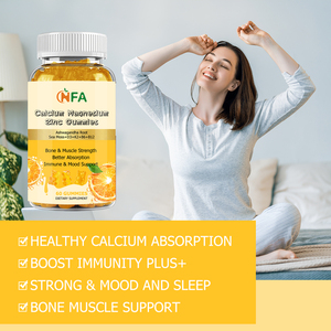 Gomitas de Calcio, Magnesio y Zinc OEM ODM con Vitamina, Calcio y Boro para Mejorar la Densidad Ósea, la Inmunidad, la Energía y el Estado de Ánimo - Product Image 6