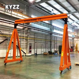 Grúa Pórtico Móvil Nueva de 5 y 6 Toneladas Fabricada en China para Levantar Piezas de Piedra y Metal - Product Image 5