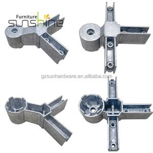Juntas y Accesorios de Conexión de Aleación de Aluminio para Muebles, Componentes de Mesa para Mayor Durabilidad y Estética - Product Image 1