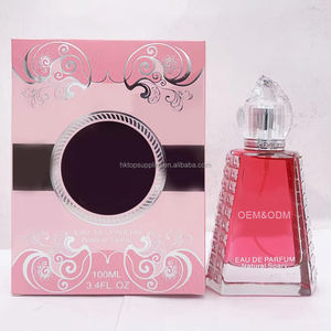 Perfume Eau de Parfum Profesional Ecológico para Mujer, Aroma Floral Duradero, Pirámide Árabe Rosa - Product Image 1