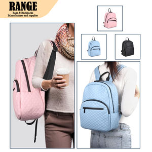 Mochila Oem a prueba de olores, bolso de hombro de Pu y carbono para <span class=keywords><strong>mujer</strong></span>, con olor con cierre de cremallera impermeable, bolsas secretas para niñas, opciones flexibles - Product Image 3