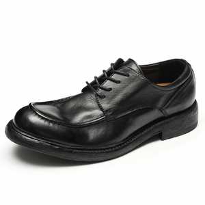 Chaussures décontractées pour hommes en cuir véritable personnalisées, confortables et antidérapantes - Product Image 5