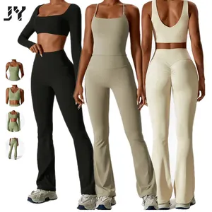 2024 nouveau Nrrivals Offre Spéciale vêtements de sport vêtements de sport vêtements actifs Yoga sport soutien-gorge taille haute pantalon ensemble Fitness vêtements de Yoga pour les femmes