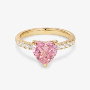 แหวนแฟชั่น แหวนเพชรชมพู เครื่องประดับชั้นดี แหวนผู้หญิง ไม่หมอง ล่าสุด แหวนดีไซน์ไม่ซ้ำใคร แหวนแฟชั่นสำหรับผู้หญิง - Product Image 5