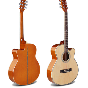 ร้อนขายจีนกีตาร์อะคูสติกกับกีต้าร์สตริงและกีตาร์คาโป้ - Product Image 4