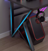 AILICHEN Bureau d'étude pour étudiants Table simple pour la maison Chambre à coucher Esports avec chaise confortable-pour ordinateur