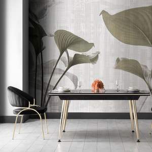 Juego de Comedor Moderno Plegable de Lujo, 6 Piezas, MDF con Estructura Metálica, Sillas con Respaldo Sólido, Muebles para el Hogar - Product Image 5