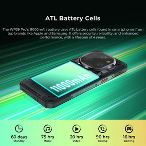 Oukitel WP39 Pro 12+512GB สมาร์ทโฟนพันธุ์อึด NFC Android 14 5G แบตเตอรี่ 11000mAh 12GB+512GB กล้องมองกลางคืน โทรศัพท์ Octa Core - Product Image 5