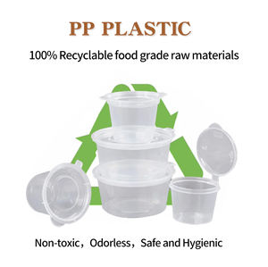 4Oz Wegwerp Doorzichtige Plastic Portiekommen Op Maat Gemaakte Markeringen Voor Dieetprogramma 'S Voor Het Bereiden Van Ziekenhuismaaltijden Voedingsdiensten - Product Image 5