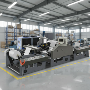 Macchina Automatica ad Alta Velocità per Rivestimento di Cera con Motore per Carta da Caramelle - Product Image 1