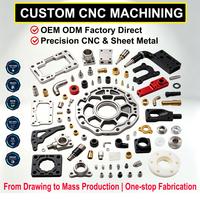 Pièces usinées CNC 5 axes sur mesure, service de fraisage d'aluminium de haute complexité et de précision, prototypage rapide, usine de quincaillerie