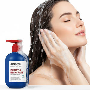 Shampooing Anti-Pelliculaire et Anti-Démangeaisons Personnalisé OEM ODM 360ml à l'Huile d'Arbre à Thé et à la Menthe, Soin Hydratant du Cuir Chevelu pour Cheveux Gras en Gel - Product Image 3