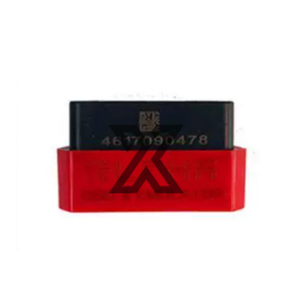 Escáner OBD rojo con función de eliminación automática de códigos de error, 12 V CC, conectar y usar, accesorio para vehículos a gasolina - Product Image 1